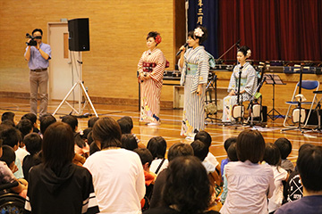 学校と地域を結ぶコンサートin串間市