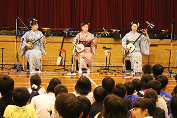 学校と地域を結ぶコンサートin串間市