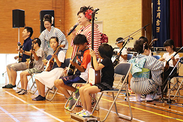 学校と地域を結ぶコンサートin串間市