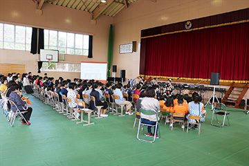 スクールコンサート in 壱岐市立那賀（なか）小学校