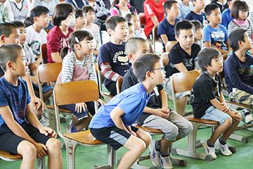 スクールコンサート in 壱岐市立那賀（なか）小学校