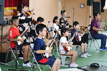 スクールコンサート in 壱岐市立那賀（なか）小学校