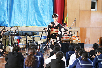 スクールコンサート in 宮崎市立生目南中学校