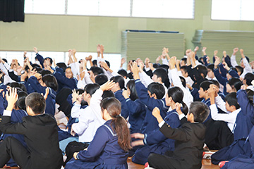 スクールコンサート in 宮崎市立生目南中学校