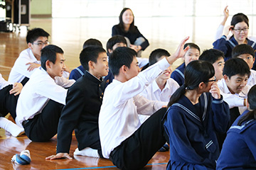 スクールコンサート in 宮崎市立生目南中学校