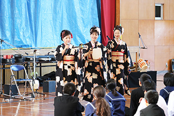 スクールコンサート in 宮崎市立生目南中学校