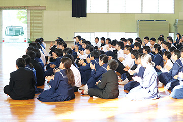 スクールコンサート in 宮崎市立生目南中学校