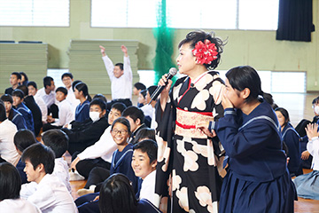 スクールコンサート in 宮崎市立生目南中学校