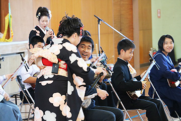 スクールコンサート in 宮崎市立生目南中学校