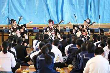 スクールコンサート in 宮崎市立生目南中学校