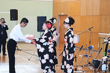 スクールコンサート in 宮崎市立生目南中学校