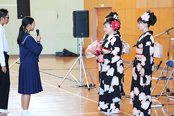 スクールコンサート in 宮崎市立生目南中学校