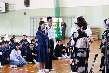 スクールコンサート in 宮崎市立生目南中学校