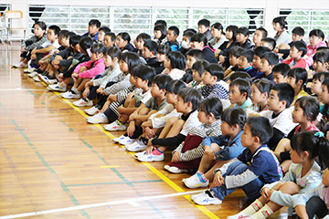 スクールコンサート in 壱岐市立霞翠小学校