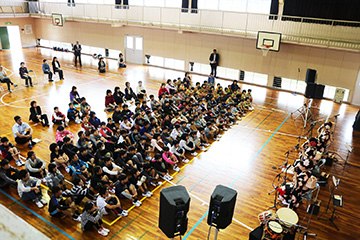 スクールコンサート in 壱岐市立霞翠小学校