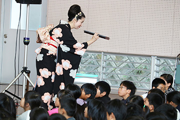 スクールコンサート in 壱岐市立霞翠小学校