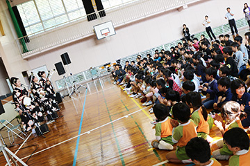 スクールコンサート in 壱岐市立霞翠小学校