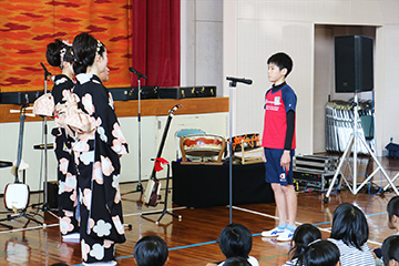 スクールコンサート in 壱岐市立霞翠小学校