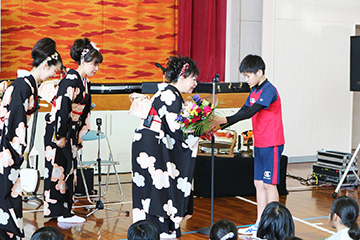 スクールコンサート in 壱岐市立霞翠小学校