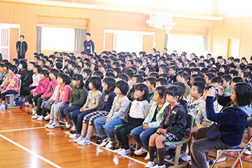 スクールコンサート in 都城市立高崎小学校