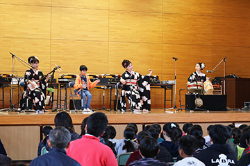 スクールコンサート in 都城市立高崎小学校