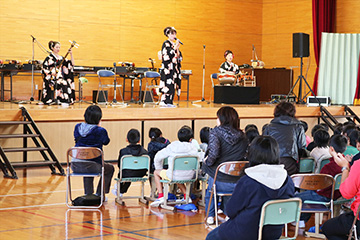 スクールコンサート in 都城市立高崎小学校