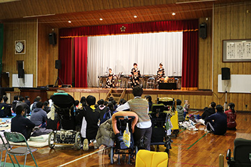 スクールコンサート in 宮崎県立児湯るぴなす支援学校