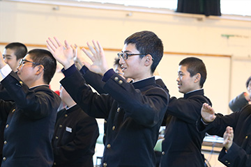 スクールコンサート in 高千穂町立田原中学校