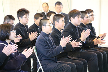 スクールコンサート in 高千穂町立田原中学校