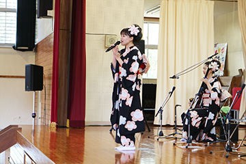 スクールコンサート in 高千穂町立田原中学校