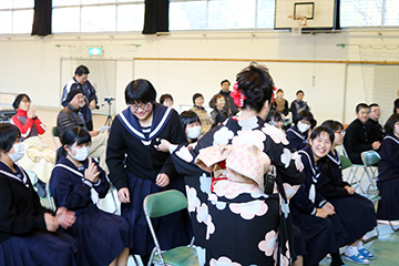 スクールコンサート in 高千穂町立田原中学校