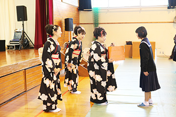 スクールコンサート in 高千穂町立田原中学校