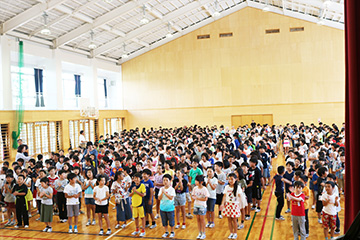 スクールコンサート in 佐世保市立花高（はなたか）小学校