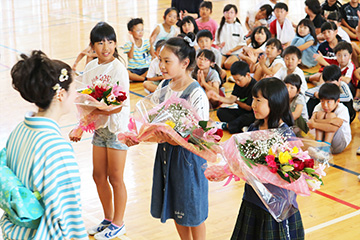 スクールコンサート in 佐世保市立花高（はなたか）小学校