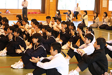 スクールコンサート in 紙屋（かみや）小学校・中学校