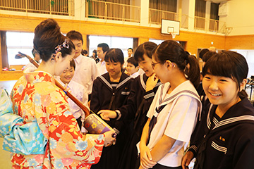 スクールコンサート in 紙屋（かみや）小学校・中学校