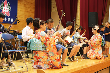 スクールコンサート in 紙屋（かみや）小学校・中学校