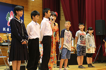 スクールコンサート in 紙屋（かみや）小学校・中学校