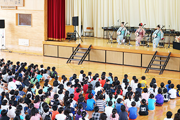 スクールコンサート in 佐世保市立春日小学校