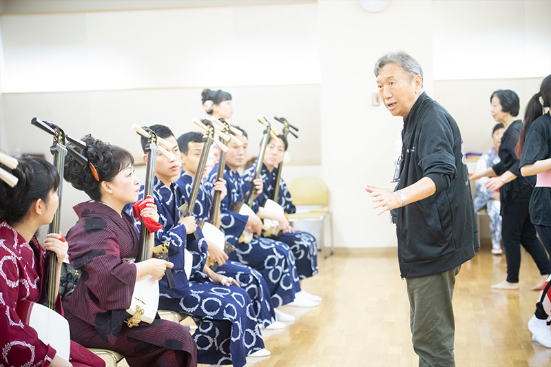 「伝統・未来音楽祭」レポート　舞台稽古編