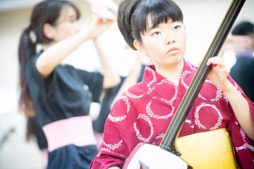 「伝統・未来音楽祭」レポート　舞台稽古編