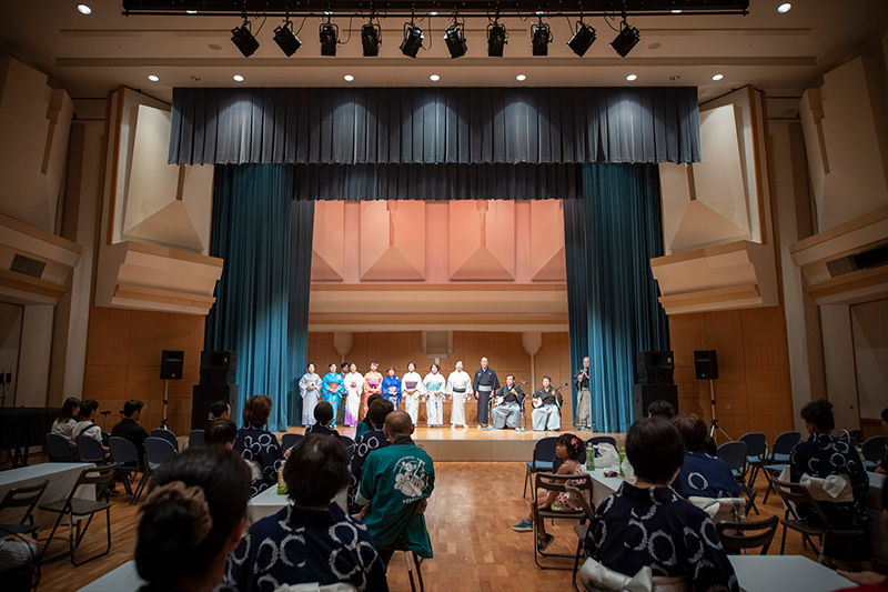 「伝統・未来音楽祭」レポート　ふるさとの食と音・ココからマルシェ編