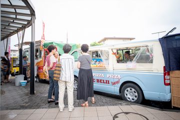 「伝統・未来音楽祭」レポート　ふるさとの食と音・ココからマルシェ編