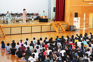 スクールコンサート in 佐世保市立祇園（ぎおん）小学校
