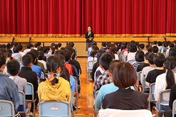 スクールコンサート in 佐世保市立木風（きかぜ）小学校