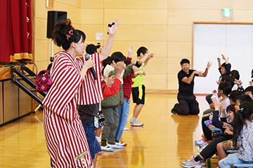 スクールコンサート in 佐世保市立木風（きかぜ）小学校