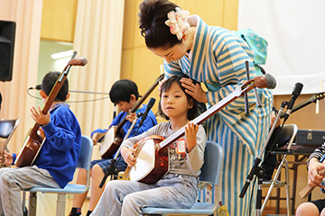 スクールコンサート in 佐世保市立木風（きかぜ）小学校