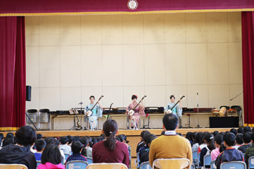 スクールコンサート in 佐世保市立小佐世保小学校