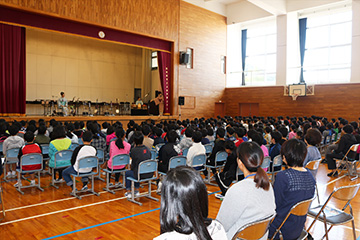 スクールコンサート in 佐世保市立小佐世保小学校