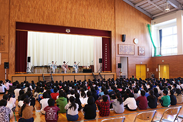 スクールコンサート in 佐世保市立白南風小学校